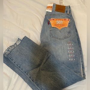 NWT Rhinestone Levi 501’s RARE